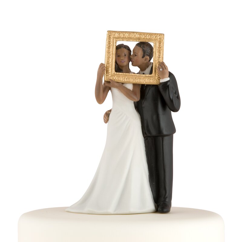 Weddingstar Picture Perfect Couple Cake Topper  Wayfair